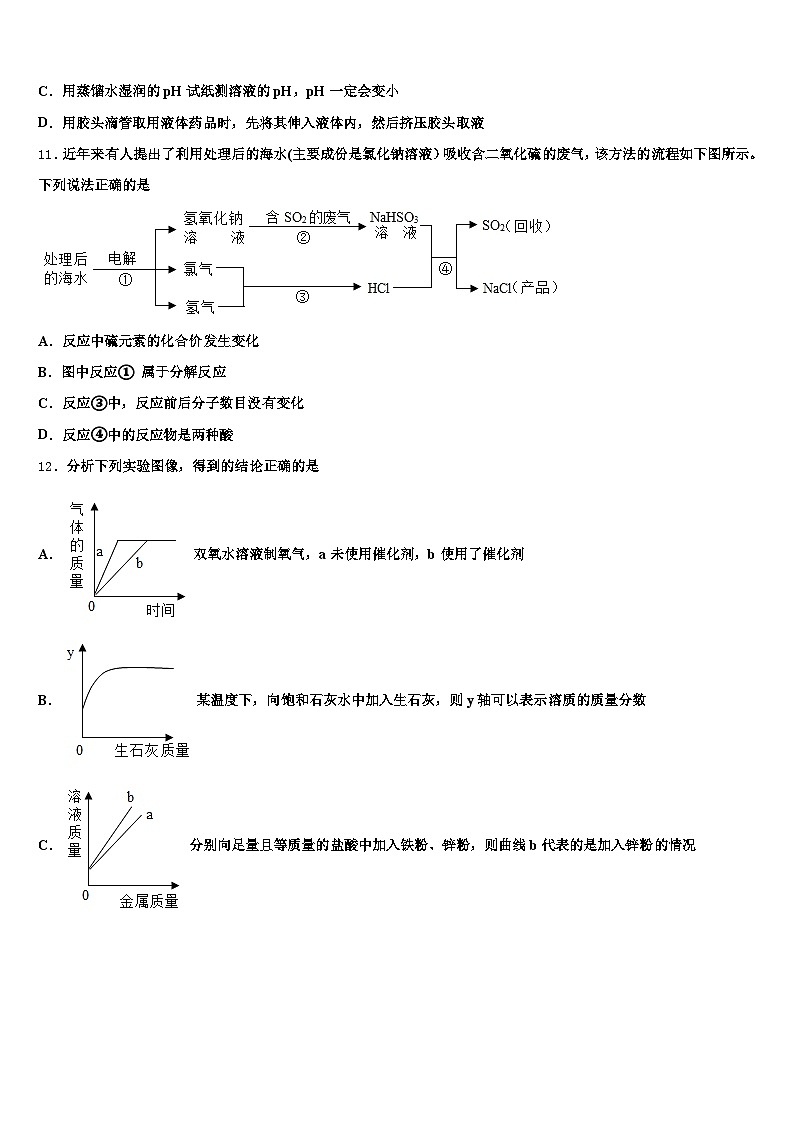 2025-2026学年青海省果洛藏族自治州初中化学毕业考试模拟冲刺卷（含答案解析）第3页