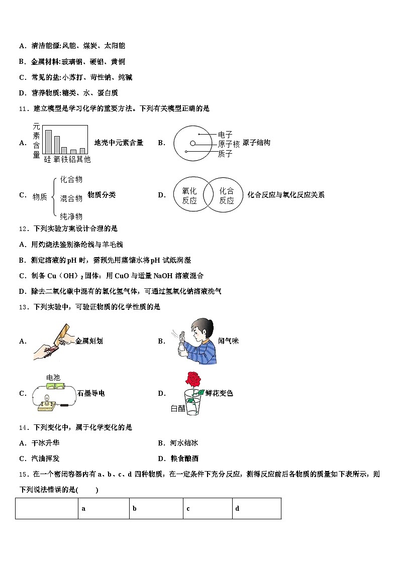 临沧市2026年中考化学猜题卷（含答案解析）第3页