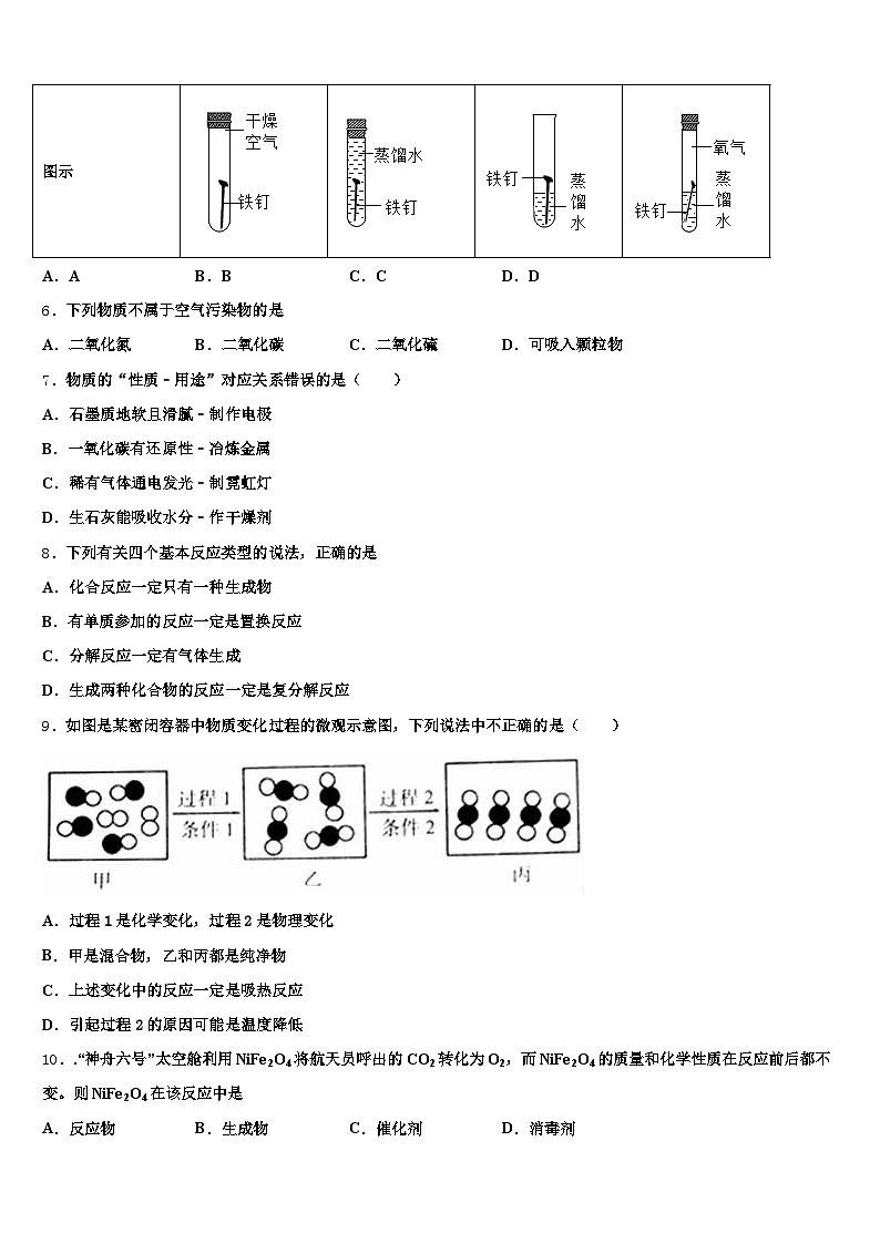 云南省红河哈尼族彝族自治州2025-2026学年中考考前最后一卷化学试卷（含答案解析）第2页