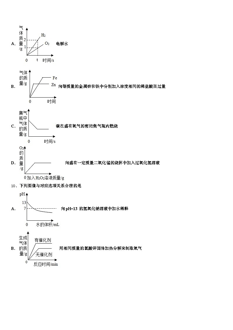 广西壮族自治区梧州市2025-2026学年中考一模化学试题（含答案解析）第3页