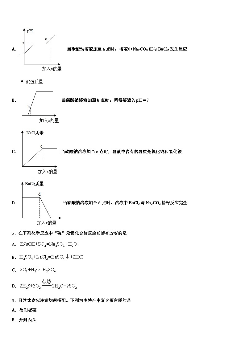 河南省商丘市2026年中考化学考前最后一卷（含答案解析）第2页