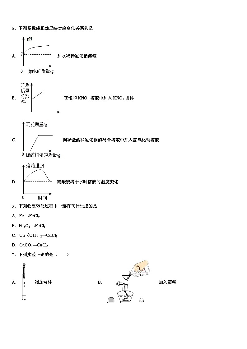 辽宁省锦州市2025-2026学年中考化学对点突破模拟试卷（含答案解析）第2页