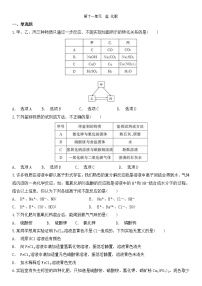 化学九年级下册第十一单元  盐  化肥综合与测试习题