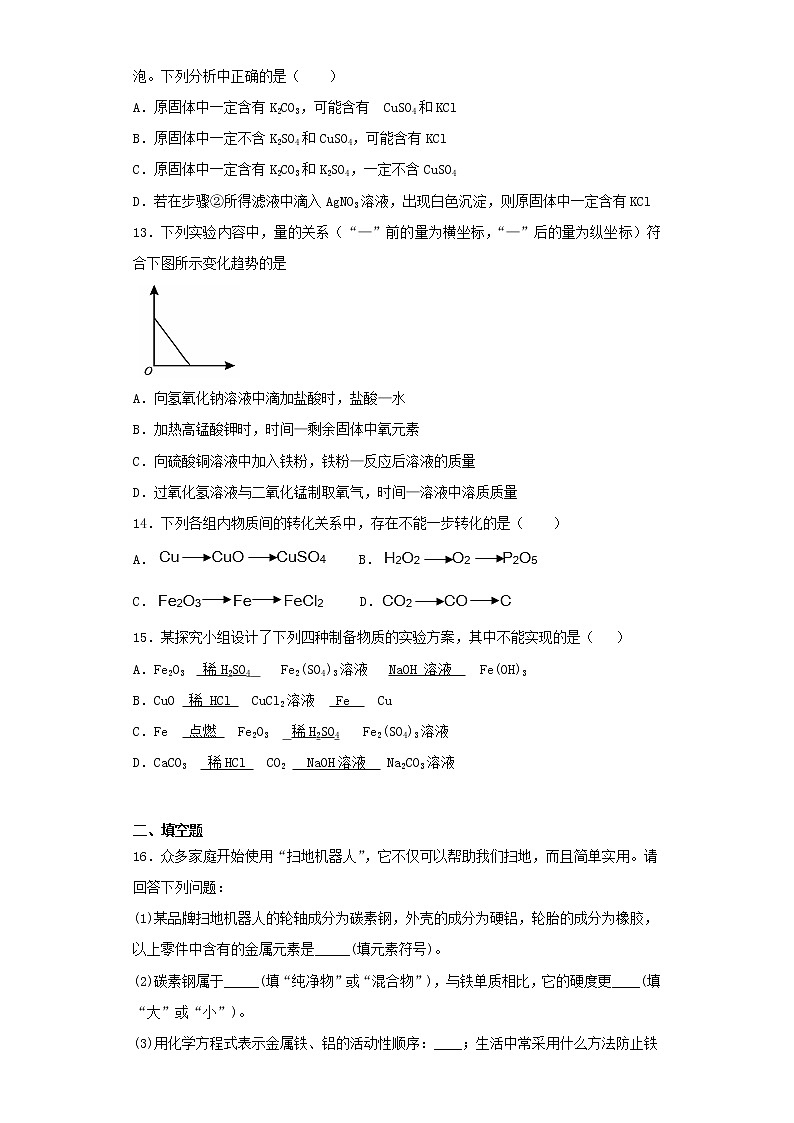 人教版初中化学九年级下册第10单元酸和碱检测题(1)03