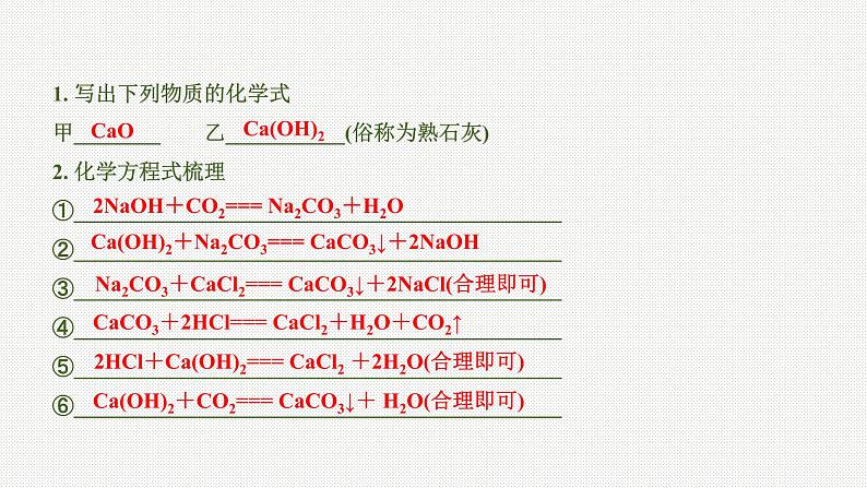 2020中考化学一轮复习基础考点课件：主题7 盐 化肥第3页