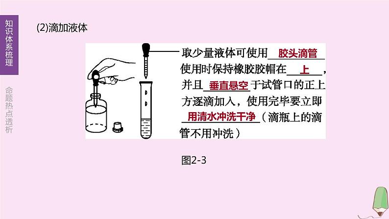 徐州专版2020中考化学复习方案第1章开启化学之门第02课时化学实验基本操作课件08