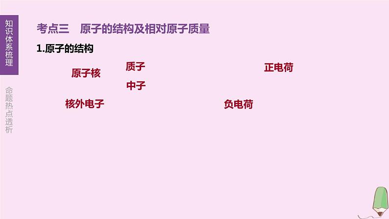 徐州专版2020中考化学复习方案第3章物质构成的奥秘第06课时构成物质的基本粒子课件08