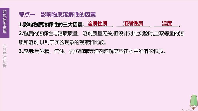 徐州专版2020中考化学复习方案第6章溶解现象第13课时物质的溶解性课件03