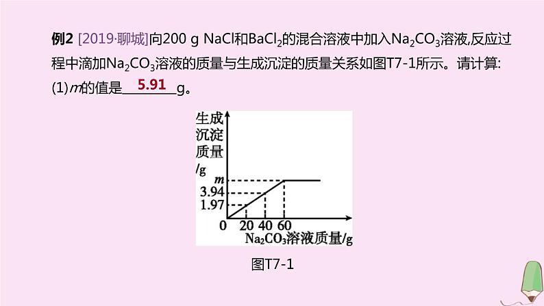 徐州专版2020中考化学复习方案题型突破07化学计算题课件07