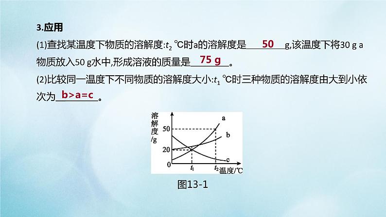 江苏专版2020中考化学复习方案第一篇基础过关第13课时物质的溶解性课件06