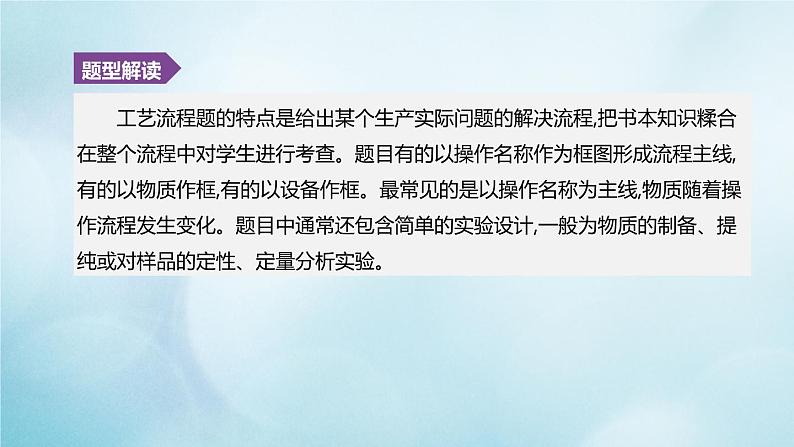 江苏专版2020中考化学复习方案题型突破07工艺流程题课件第2页