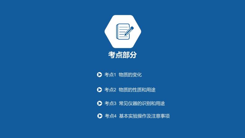 河南中考化学复习课件1：第一单元 走进化学世界02