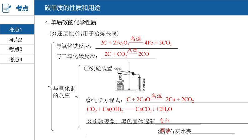 河南中考化学复习课件6：第六单元 碳和碳的氧化物07