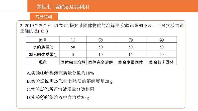 【PPT】安徽中考化学复习 第二部分·题型7-11第8页