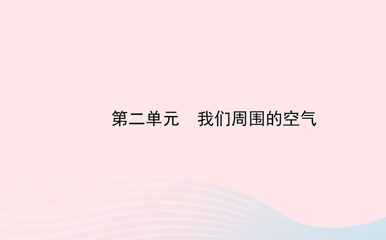 中考化学全程复习第二单元我们周围的空气课件新人教版第1页