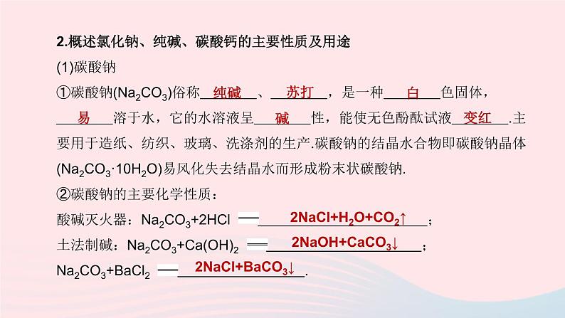 （杭州专版）2020中考化学复习方案第08课时盐和化肥课件第5页