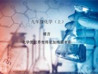 化学人教版绪言 化学使世界变得更加绚丽多彩优质课ppt课件