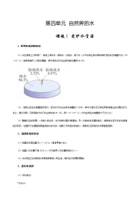 初中第四单元 自然界的水导学案