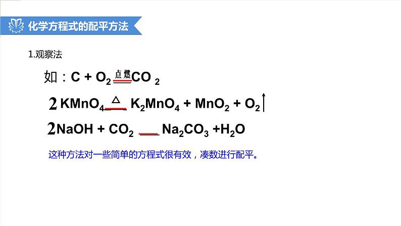 课件5.2.3 如何正确书写化学方程式--化学方程式的配平-2020初中完全同步系列人教版化学九年级上册04