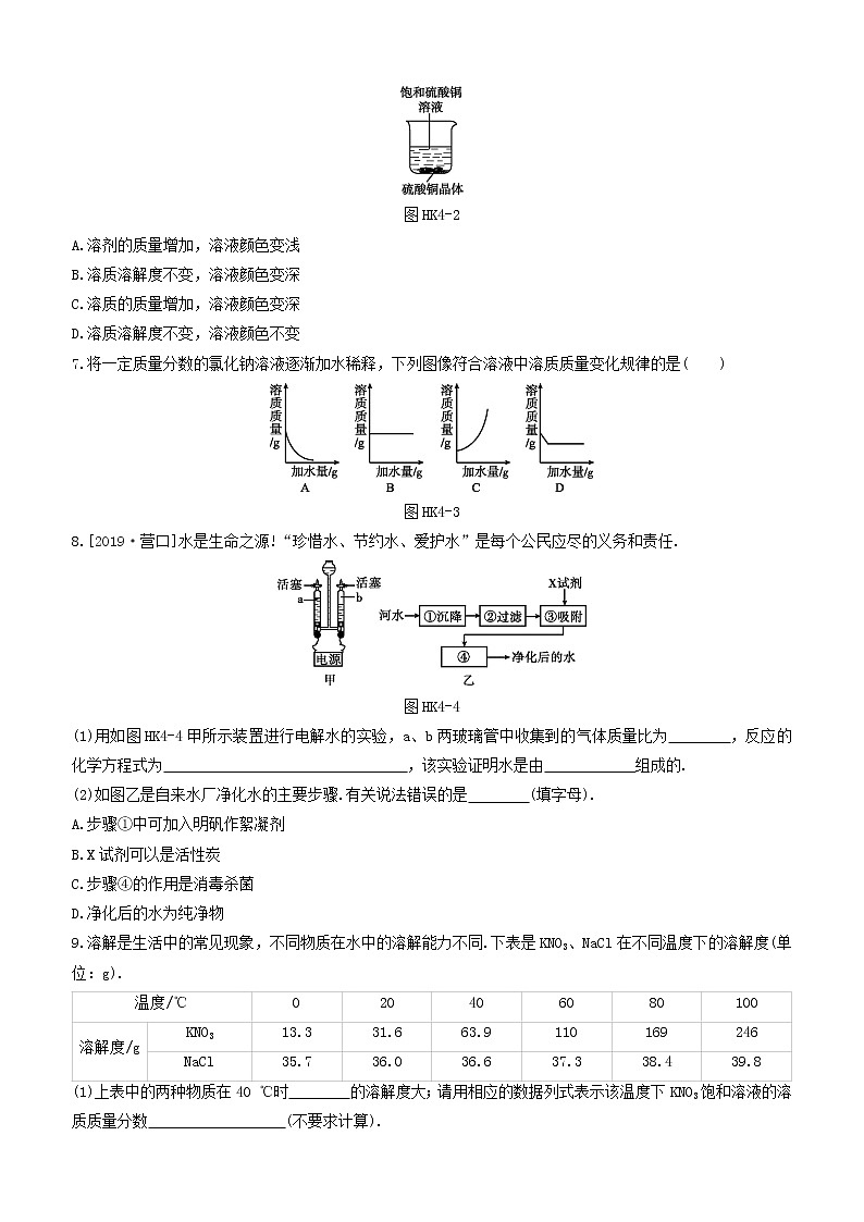 杭州专版2020中考化学复习方案课时训练04水和溶液02