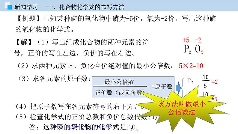 人教版九年级化学上册 课件 4.4 化学式与化合价（第二课时） (共27张PPT)06