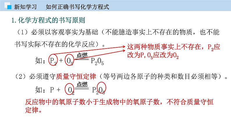 人教版九年级化学上册 课件 5.2 如何正确书写化学方程式 (共26张PPT)07