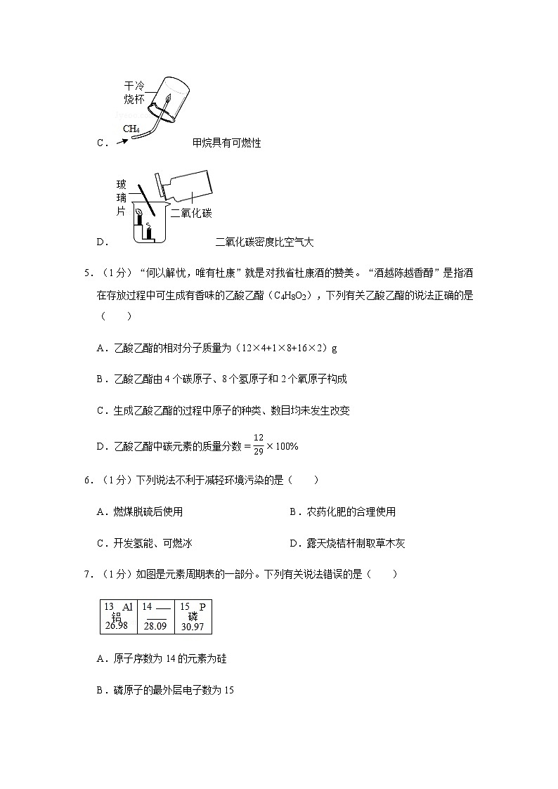 2020年四川省绵阳市中考化学二模试卷合集02