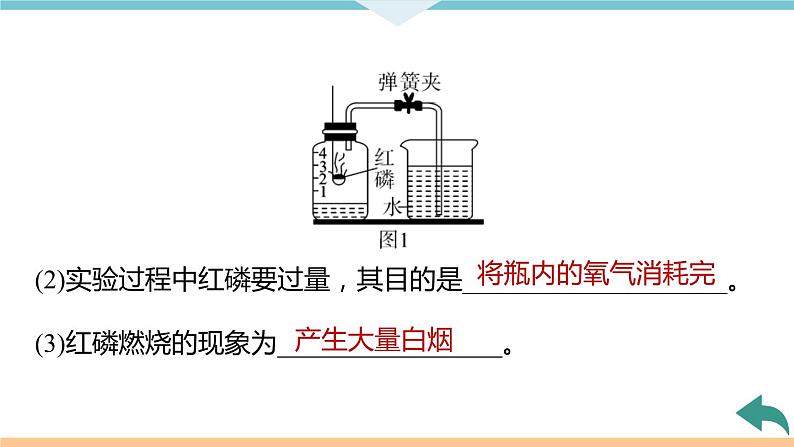 2.3.实验专题(一)　空气中氧气含量的测定+作业课件第5页