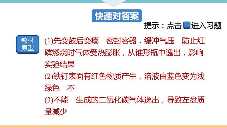 5.3.实验专题(三)　质量守恒定律的实验探究+作业课件02