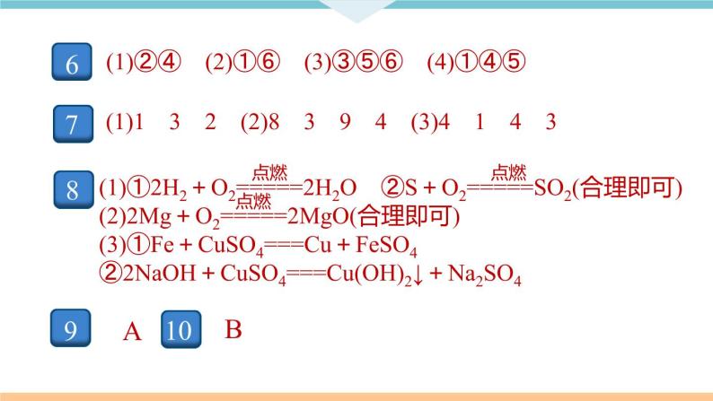 5.4.课题2　如何正确书写化学方程式+作业课件03