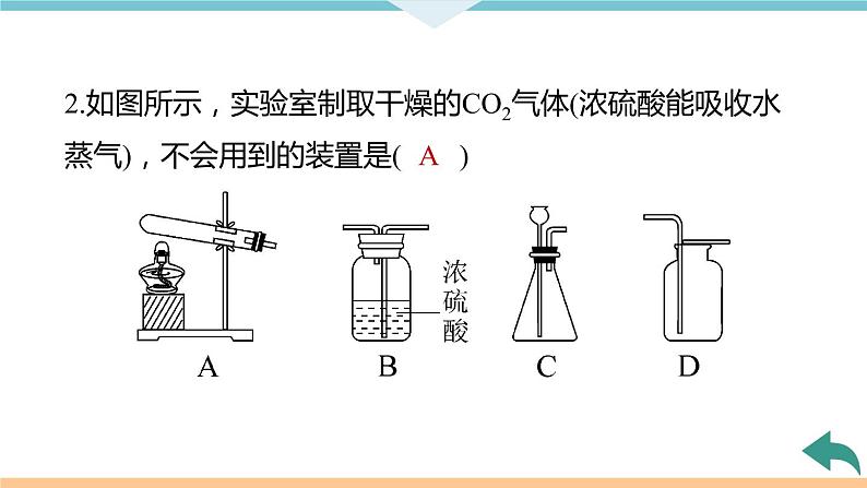 6.7.实验活动2　二氧化碳的实验室制取与性质+作业课件07