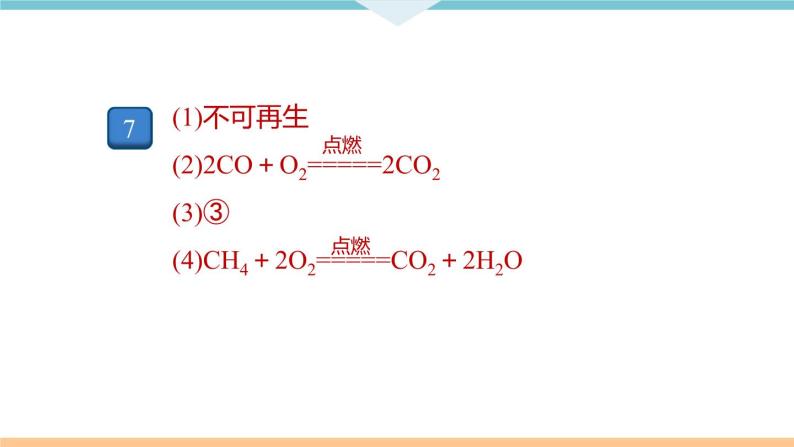 7.4.课题2  第1课时 化学反应中的能量变化 化石燃料的利用+作业课件03