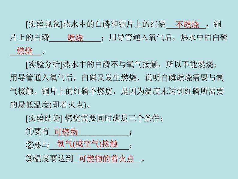 第七单元 课题1 燃烧和灭火 同步练习课件（含答案）05