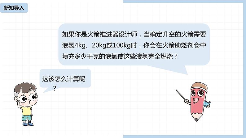 人教九（上）第5单元 课题3 利用化学方程式的简单计算(第一课时)第4页