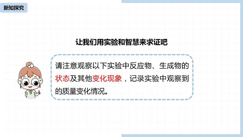 人教九（上）第5单元 课题1 质量守恒定律(第一课时)第7页