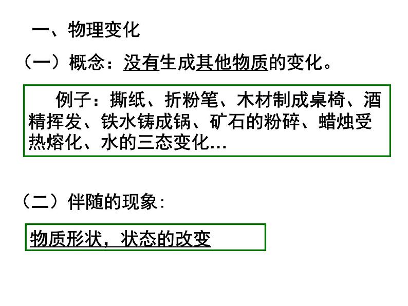 1.1物质的变化和性质公开课（共32张ppt）第8页