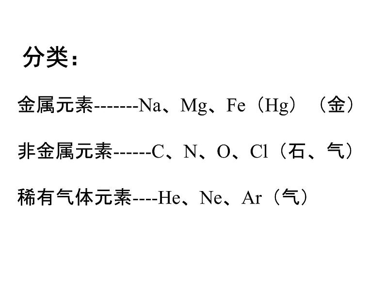 3.3元素 (1) 课件07