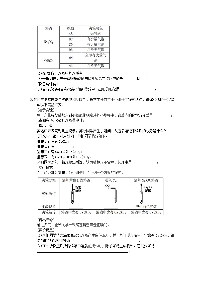 2021年中考化学二轮专题突破09《酸碱盐的性质》(含答案)第3页