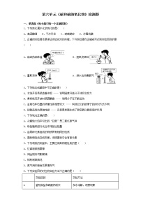 初中人教版第六单元 碳和碳的氧化物综合与测试课时练习