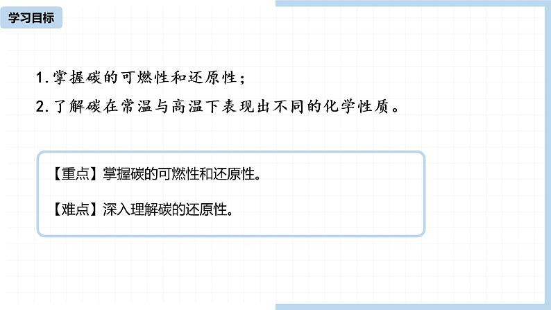 人教九（上）第6单元 课题1 金刚石、石墨和C60（第二课时）课件第2页