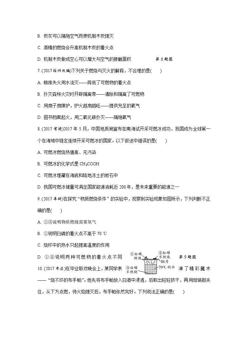 人教版九年级上册 第七单元  燃料及其利用 试卷02