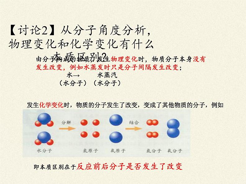 人教版化学九年级上册3.1《分子和原子》课件08