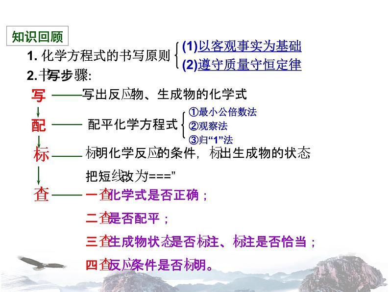 人教版化学九年级上册第五单元 课题2 如何正确书写化学方程式 课件(共12张PPT)03