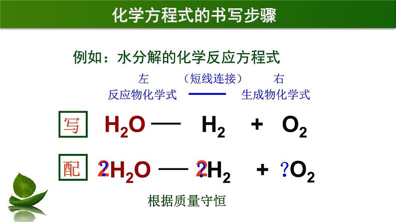 九上 人教版 5.2如何正确书写化学方程式(共18张PPT)08