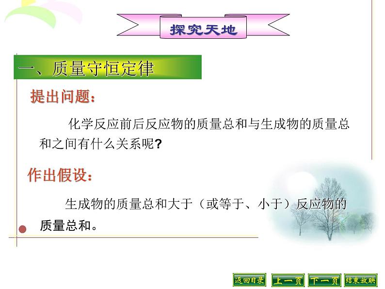 人教版九年级化学上册课件：5.1质量守恒定律 (共26张PPT)02