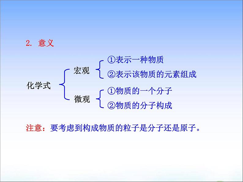 九年级化学上册第四单元 课题4化学式与化合价第3页