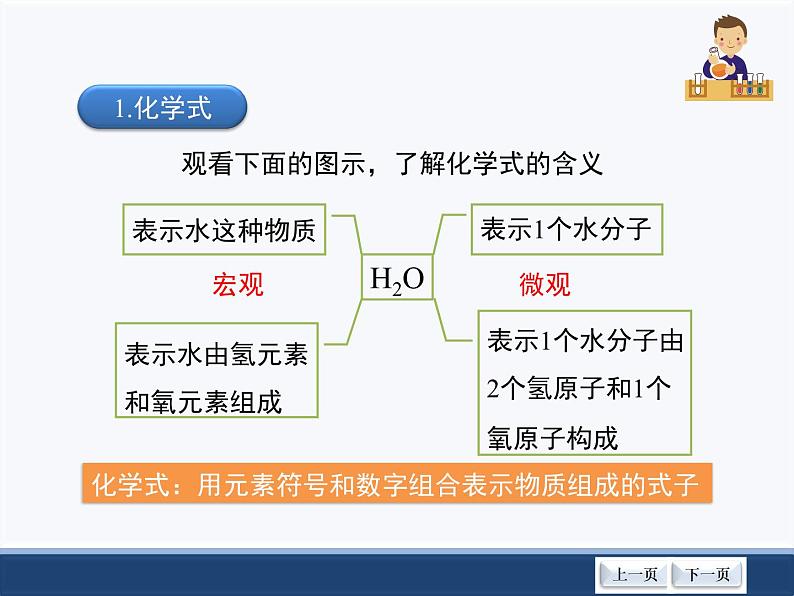 人教版化学九上第四章课题4《化学式与化合价》预习要点指导第3页