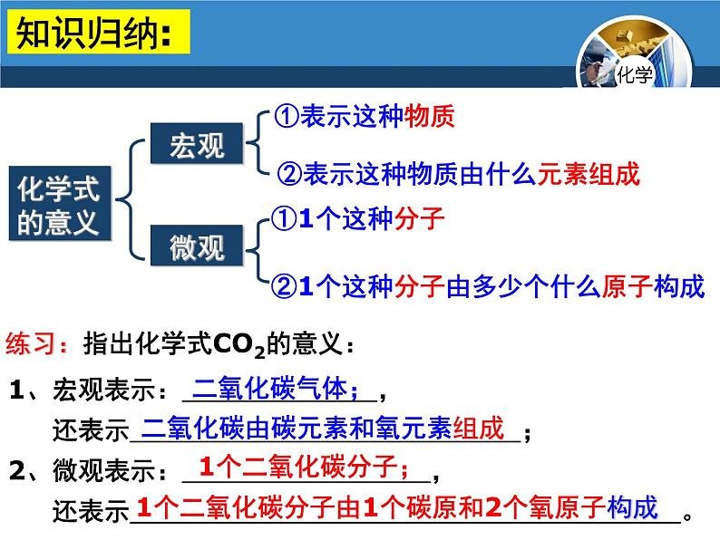 人教版化学年级上册4.4化学式与化合价课件(共79张PPT)07