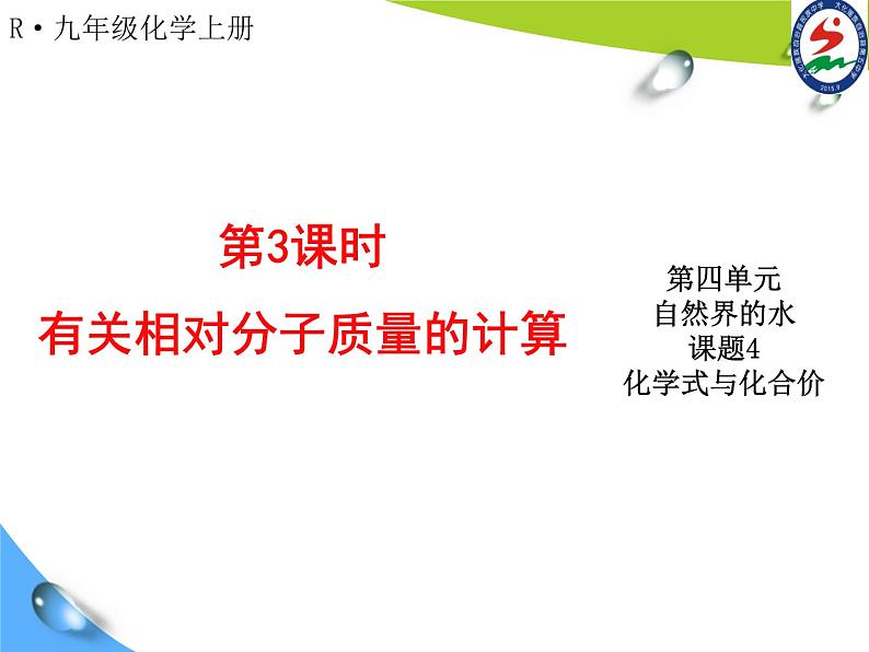 人教版九年级化学第四单元 课题4 化学式与化合价课件(共24张PPT)第5页