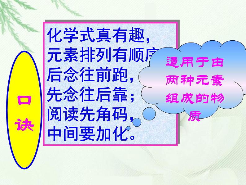 人教版九年级化学上册4.4化学式与化合价课件 (共15张PPT)05